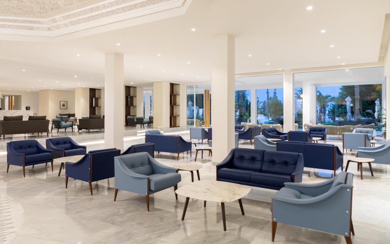 Royal Azur Thalassa Hammamet Exterior foto Lobby